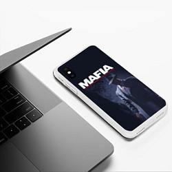Чехол iPhone XS Max матовый Mafia, цвет: 3D-белый — фото 2