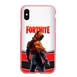 Чехол iPhone XS Max матовый FORTNITE GAME, цвет: 3D-баблгам