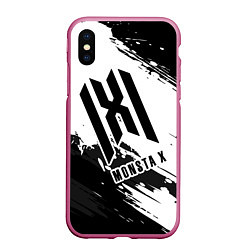 Чехол iPhone XS Max матовый Monsta X