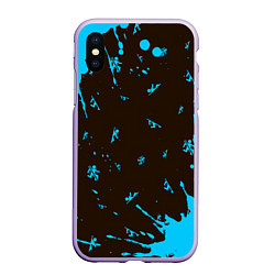 Чехол iPhone XS Max матовый PORTAL ПОРТАЛ, цвет: 3D-светло-сиреневый