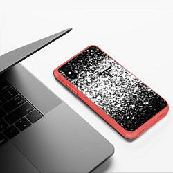 Чехол iPhone XS Max матовый THE LAST OF US II, цвет: 3D-красный — фото 2