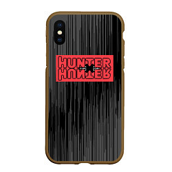 Чехол iPhone XS Max матовый Hunter x Hunter