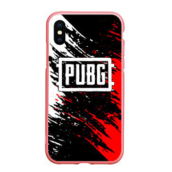 Чехол iPhone XS Max матовый PUBG, цвет: 3D-баблгам