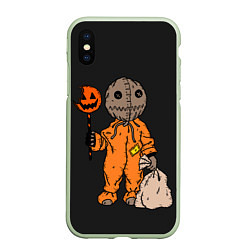 Чехол iPhone XS Max матовый Halloween