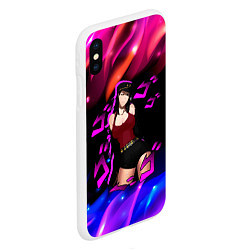 Чехол iPhone XS Max матовый JOJOS BIZARRE ADVENTURE, цвет: 3D-белый — фото 2