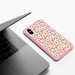 Чехол iPhone XS Max матовый Сладкий рай, цвет: 3D-баблгам — фото 2