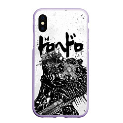 Чехол iPhone XS Max матовый DOROHEDORO