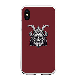 Чехол iPhone XS Max матовый Samurai