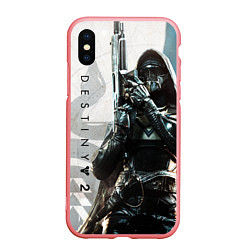 Чехол iPhone XS Max матовый DESTINY, HUNTER, цвет: 3D-баблгам