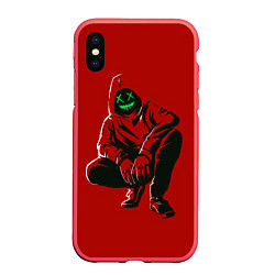 Чехол iPhone XS Max матовый Strong