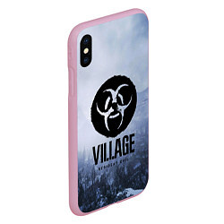 Чехол iPhone XS Max матовый RESIDENT EVIL : VILLAGE, цвет: 3D-розовый — фото 2