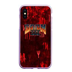 Чехол iPhone XS Max матовый DOOM 3 S