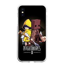 Чехол iPhone XS Max матовый LITTLE NIGHTMARES 2