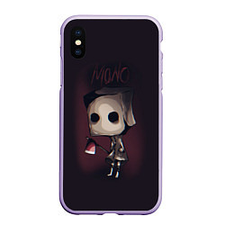 Чехол iPhone XS Max матовый Little Nightmares 2 mono