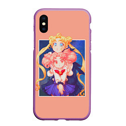 Чехол iPhone XS Max матовый Sailor Moon Сейлор Мун