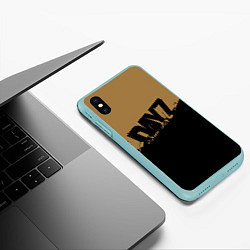 Чехол iPhone XS Max матовый DayZ, цвет: 3D-мятный — фото 2