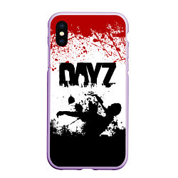 Чехол iPhone XS Max матовый ДЕЙЗИ ОБЛОЖКА DAYZ Z, цвет: 3D-сиреневый