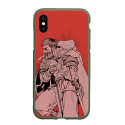 Чехол iPhone XS Max матовый Viking