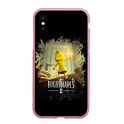 Чехол iPhone XS Max матовый LITTLE NIGHTMARES ЛИТЛ НАЙТМ