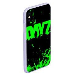 Чехол iPhone XS Max матовый Dayz, цвет: 3D-светло-сиреневый — фото 2