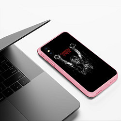 Чехол iPhone XS Max матовый Cannibal Corpse, цвет: 3D-баблгам — фото 2