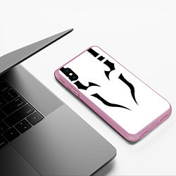 Чехол iPhone XS Max матовый ИТАДОРИ ТАТУ JUJUTSU KAISEN, цвет: 3D-розовый — фото 2