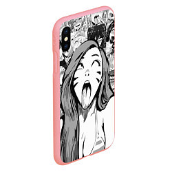 Чехол iPhone XS Max матовый Belle Delphine Ahegao, цвет: 3D-баблгам — фото 2