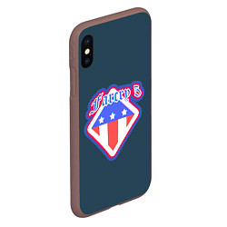 Чехол iPhone XS Max матовый Far Cry 5 Logo, цвет: 3D-коричневый — фото 2