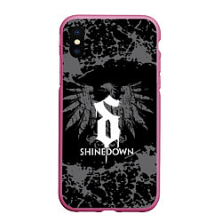 Чехол iPhone XS Max матовый Shinedown