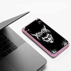 Чехол iPhone XS Max матовый BERSERK БЕРСЕРК, цвет: 3D-розовый — фото 2