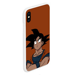 Чехол iPhone XS Max матовый DRAGON BALL ДРАГОН БОЛЛ, цвет: 3D-белый — фото 2