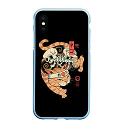 Чехол iPhone XS Max матовый Cat of Death