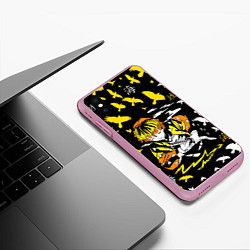 Чехол iPhone XS Max матовый ЗЕНИЦУ АГАЦУМА, цвет: 3D-розовый — фото 2
