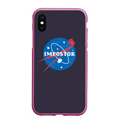 Чехол iPhone XS Max матовый Impostor