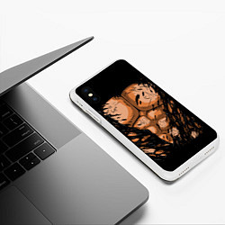 Чехол iPhone XS Max матовый Идеальный Торс, цвет: 3D-белый — фото 2