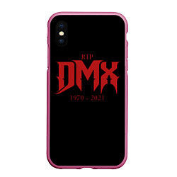 Чехол iPhone XS Max матовый DMX RIP 1970-2021