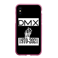 Чехол iPhone XS Max матовый DMX 1970-2021