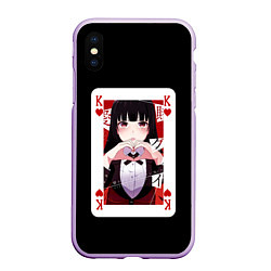 Чехол iPhone XS Max матовый Jabami Yumeko Безумный Азарт