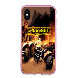 Чехол iPhone XS Max матовый Crossout Online