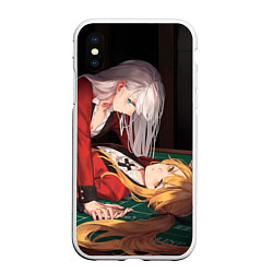 Чехол iPhone XS Max матовый Yumeko Jabami, Sumera Itsuki