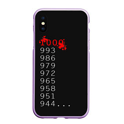 Чехол iPhone XS Max матовый 1000 - 7 Tokyo Ghoul, цвет: 3D-сиреневый
