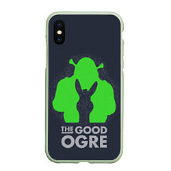 Чехол iPhone XS Max матовый Shrek: Im good ogre