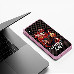 Чехол iPhone XS Max матовый Kakegurui Безумный азарт, цвет: 3D-розовый — фото 2