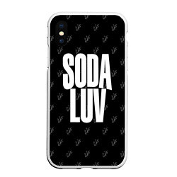 Чехол iPhone XS Max матовый Репер - SODA LUV