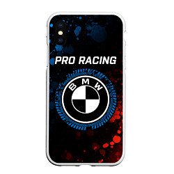 Чехол iPhone XS Max матовый БМВ - Racing