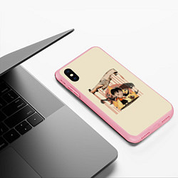 Чехол iPhone XS Max матовый Виллоу, цвет: 3D-баблгам — фото 2
