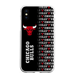 Чехол iPhone XS Max матовый CHICAGO BULLS 7