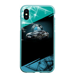 Чехол iPhone XS Max матовый BMW