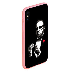 Чехол iPhone XS Max матовый Крёстный Отец The Godfather, цвет: 3D-баблгам — фото 2