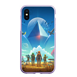 Чехол iPhone XS Max матовый NMS: Начало